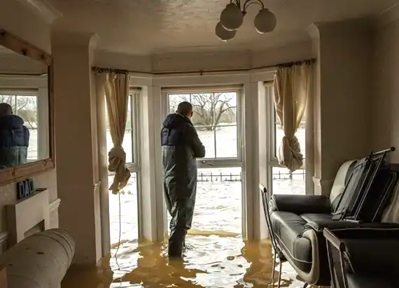 water damage restoration service New Chicago
